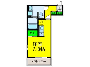 セジュールたまでの物件間取画像